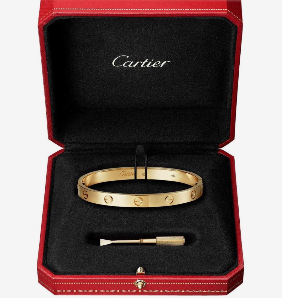 Bracelete Inspiração Cartier Love