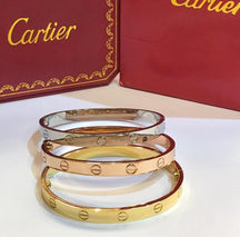 Bracelete Inspiração Cartier Love